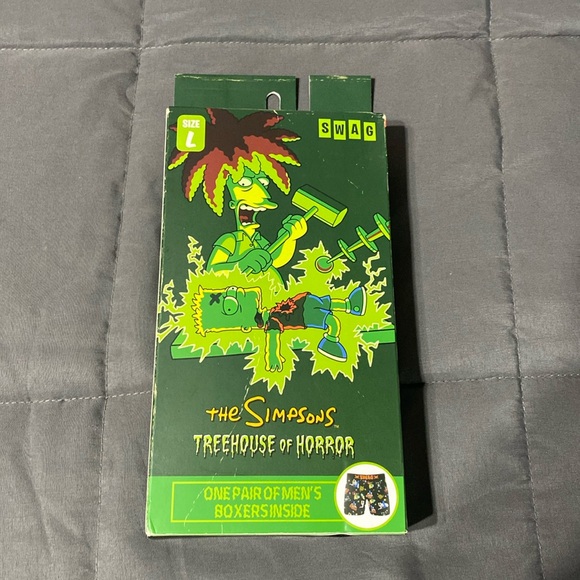 The Simpson’s Treehouse of Horror boxer brief. Size medium. - Picture 2 of 3